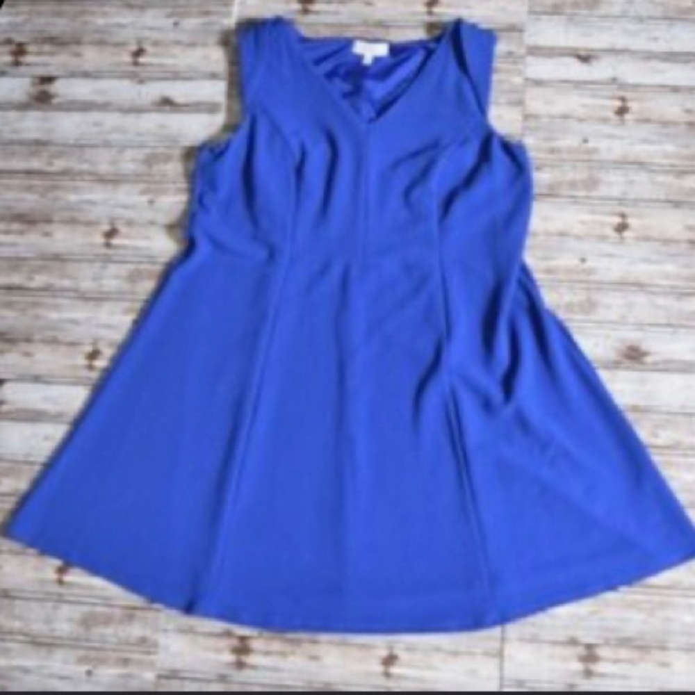 Blue A-line Dress - NWT